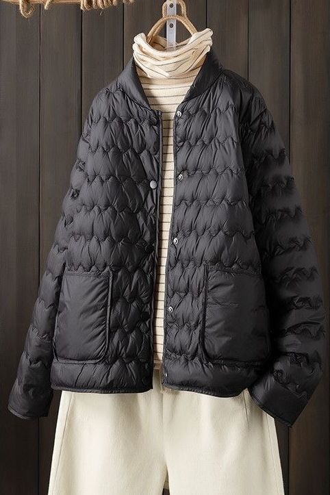 棒球服短款棉衣女冬季新款大码韩版小个子轻薄时尚轻便棉服女