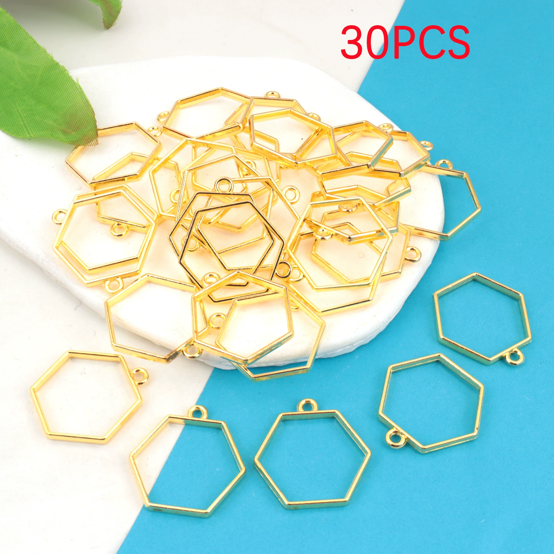 Universal epoxy resin, mold, 30 pieces, simple and elegant design, 3mm, DIY