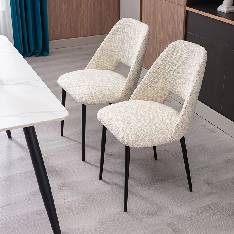 Taburetes lujosos y de alta calidad, sillas de comedor nórdicas modernas y simples, sillas de comedor caseras caseras, sillas de respaldo