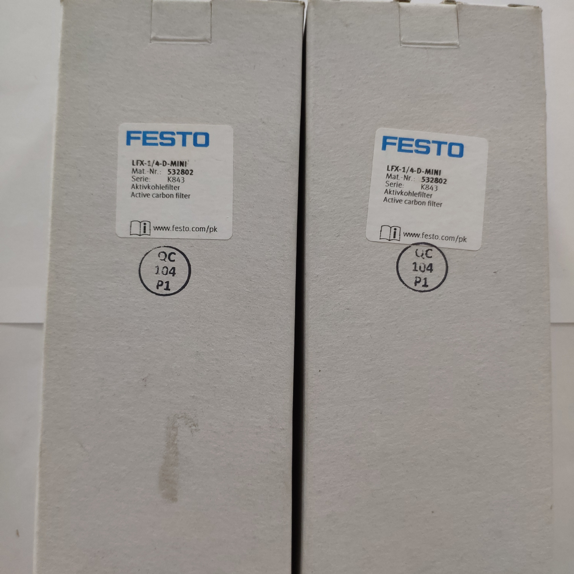 德国FESTO活性炭过滤器LFX-1/4-D-MINI全新原装532802调压阀议价