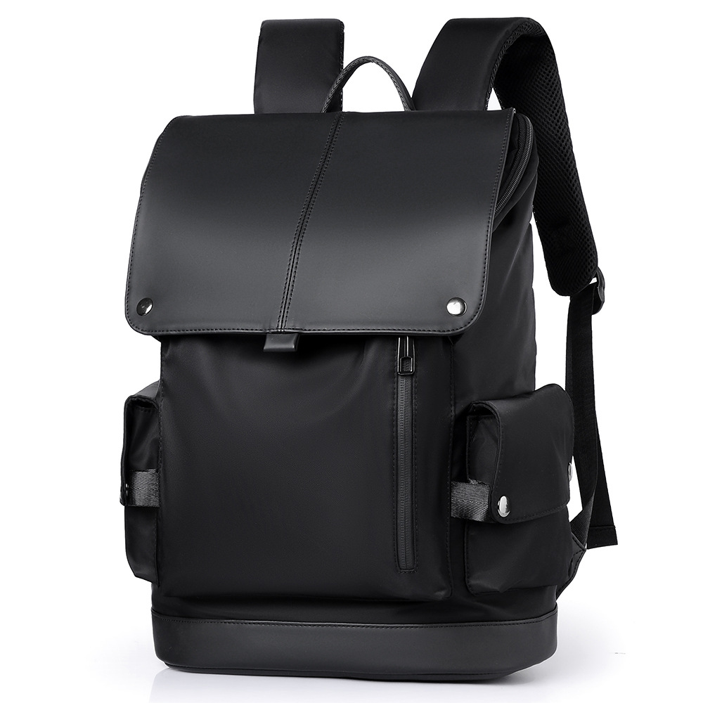 New Cross-border Business Backpack For Men, Functional Work Bag, Trendy PU Leather Large-capacity Travel Laptop Bag_voghion.com