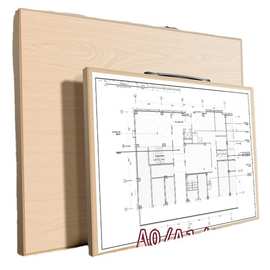 机械工程制图绘图板A1A2专业A3作图建筑设计师画图带手提丁字尺4k