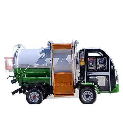 self-loading garbage truck, Elektrik zibil maşınları