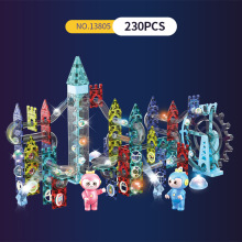 �۸������ľ������13805�綯����230pcs����Ƭƴװ��ͯ���3-4