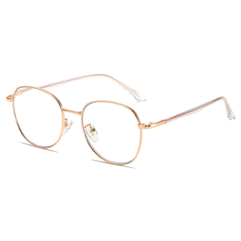 2024 The official flagship store of the new metal reading glasses women's high clarity old light fashion anti-blue light ultra light authentic products