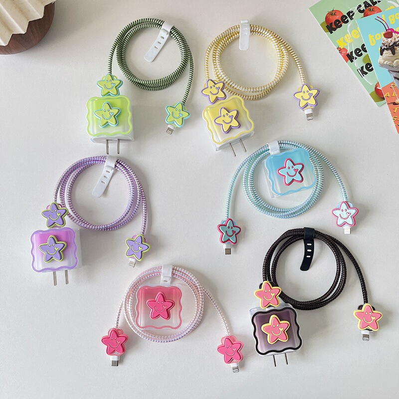 New Cartoon Cute Little Star Headset Protective Cover for Apple Bluetooth Headset airpods Pro234 New Cartoon Cute Little Star Headset Protective Cover for Apple Bluetooth Headset airpods Pro234