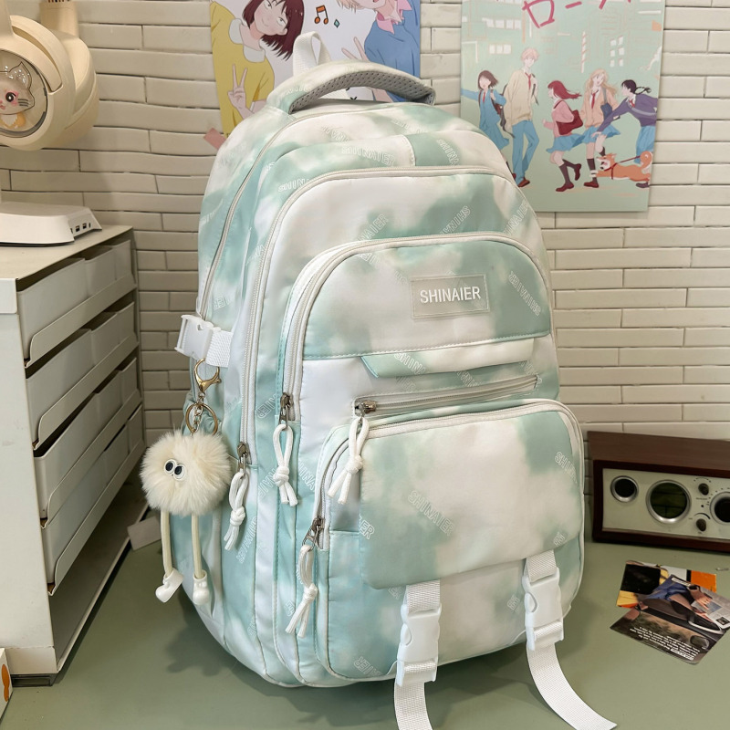 子供用ランドセル、小学生女子、中学生絞り染め高価値大容量ランドセル、カスタマイズ卸売バックパック|undefined