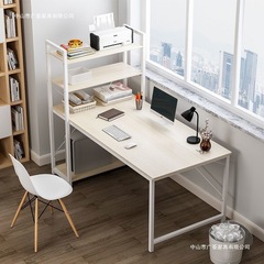コンピュータデスク、デスク、本棚一体型組み合わせデスクトップ、シンプルな家庭用学生ライティングデスク、寝室のシンプルなテーブル