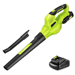 Lithium battery storm machine high-power industrial blower soot blowing snow blowing wireless handheld powerful hair dryer