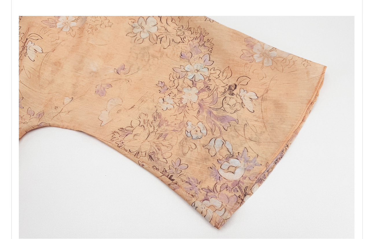 Bộ đồ bộ nữ phong cách Trung Hoa mới, áo rộng quần ống rộng họa tiết jacquard, form suông thoải mái — Trang chủ, bộ đồ, Quần dài chi tiết 15