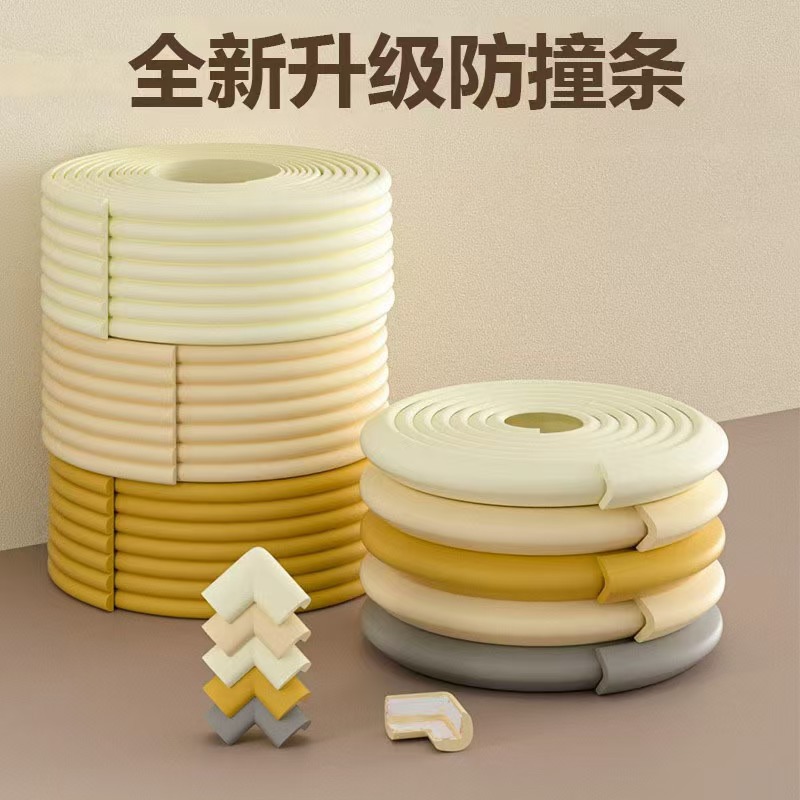 Thickened Kidsren's Anti-Collision Strips, Safety Baby Anti-Fall, Anti-Collision Table Corner Soft Bag, Stair Coffee Table Anti-Collision Protection Strips