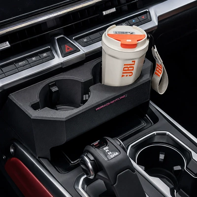 Tank 400 gear shift cup holder, center console cup holder, modified interior multi-functional storage rack, car beverage rack (Car cup holder/beverage holder) - 23-25-tank-400-special-airplane-style-cup-holder-center-console-1-piece-set
