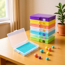 钻石画彩色翻盖盘 新款翻钻盘亚马逊新品DIY点钻筛钻漏斗盘子工具