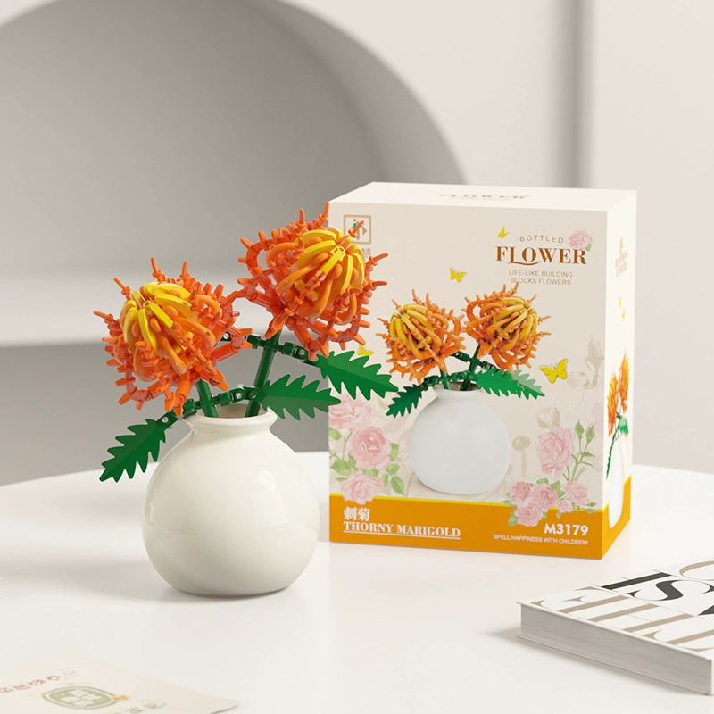 积慧 Конструктор, игрушка, подсолнух, подарок на день рождения