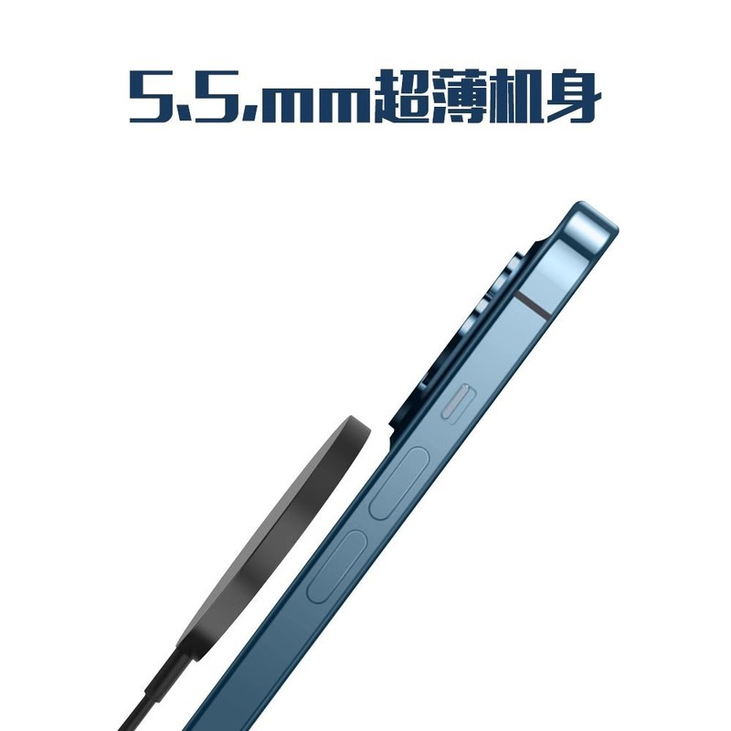无线充电器磁吸Magsafe适用苹果手机15W快充二合一接口磁吸快充|undefined
