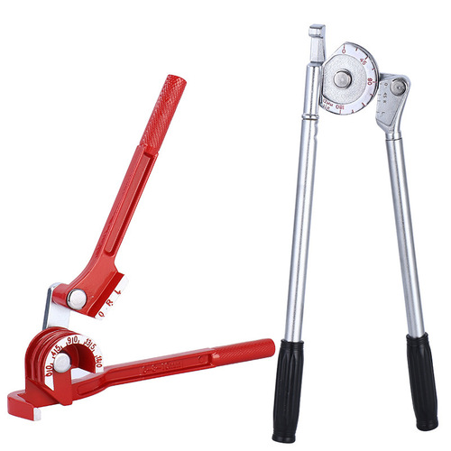 DiChuang Tools Manual Pipe Bender Three-in-One Copper and Aluminum Tube 6-22mm Stainless Steel Tube 180° Bend Aluminum Alloy