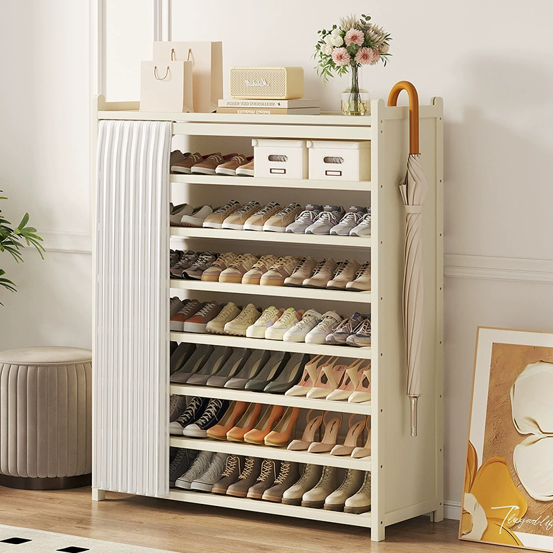 Стойка для обуви из бамбука