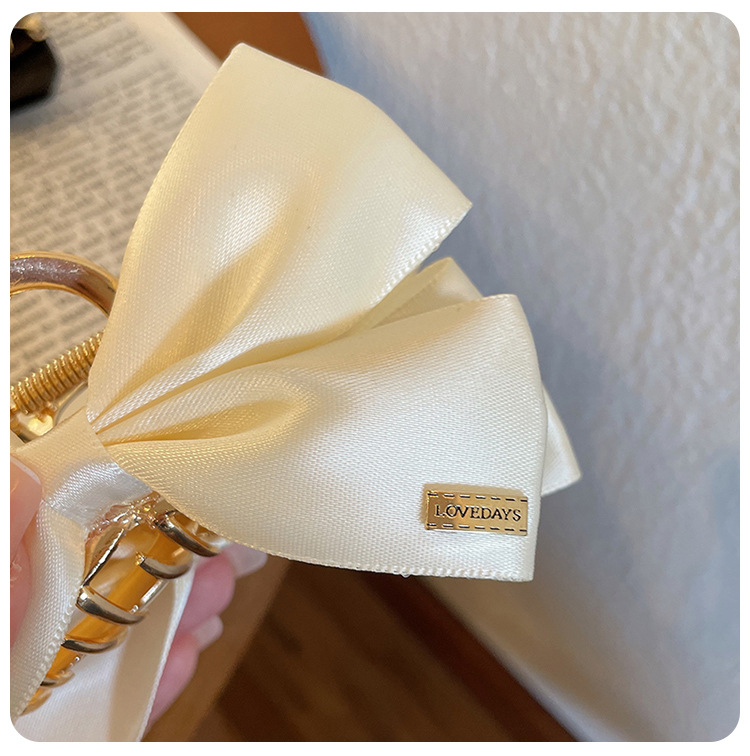 Women'S Gender Vintage Style Bow Knot Alloy Cloth Hair Claws