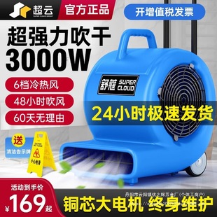 Super cloud blow dryer commercial high-power drying powerful hair dryer carpet toilet floor floor dehumidification blow wholesale