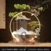 [40小桥流水灯圈摆件（自在小僧）]