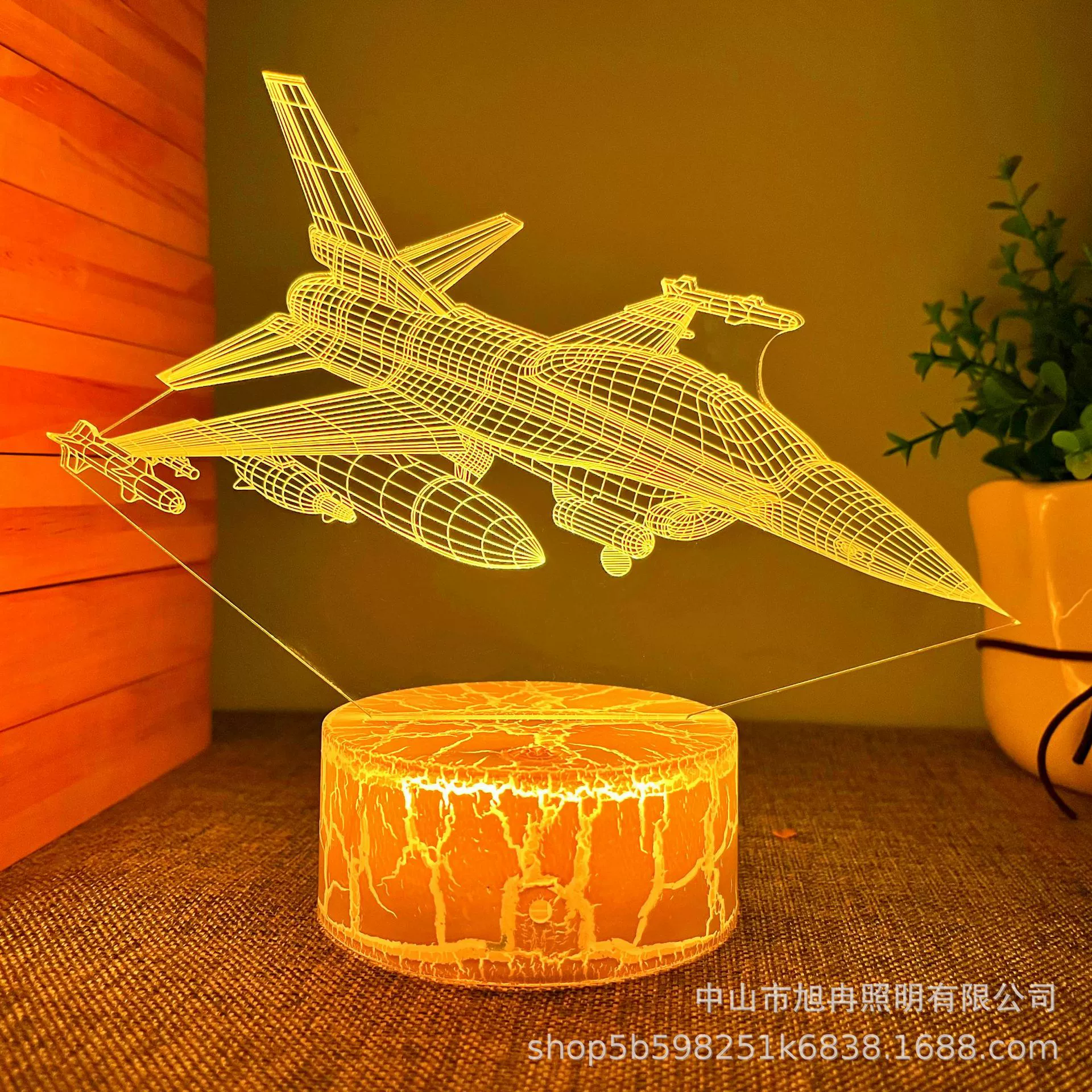 Ночник, атмосферная подсветка, настольная лампа 3D, подарок на день рождения