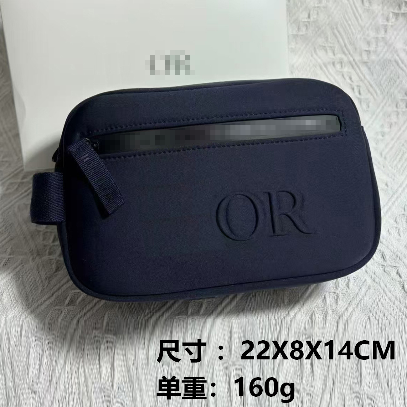 新しい化粧品バッグ、国内向けピンクのスペースコットン、超柔らかさ、ポータブル、高級ハンドバッグ、化粧品収納バッグ