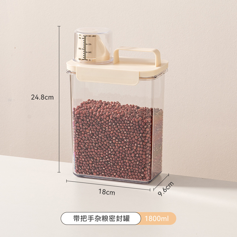 Tarro de cereales con asa 1800ml