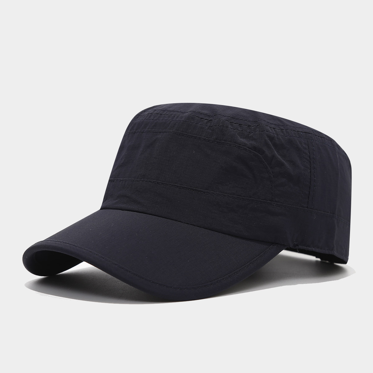 Primavera y verano delgada sombrero de boca de pato impermeable de secado rápido para mujeres sombrero de montaña al aire libre para hombres sombrero militar de protección solar