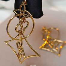 欧阳娜娜同款镂空铜丝花朵大耳环女夸张时尚轻奢小众高级耳饰耳夹