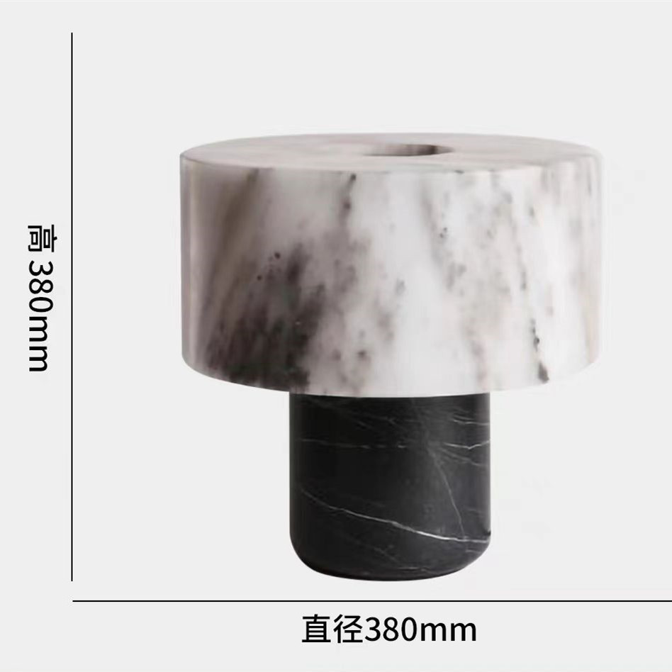 Lámpara de mesa de estudio creativa minimalista posmoderna de fábrica, modelo de diseñador de lujo ligero, lámpara de mesa de decoración de oficina