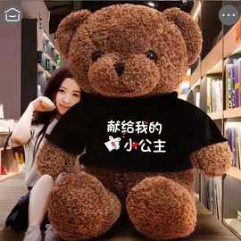 生日礼物娃娃送男友熊毛绒玩具大号号熊公仔女生抱抱熊可爱