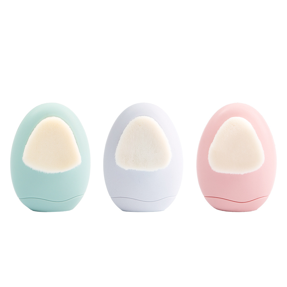 Cepillo de silicona de doble cara con cerdas suaves para lavar la cara, removedor de maquillaje portátil, cepillo limpiador de poros faciales, cepillo de limpieza con cerdas suaves al por mayor