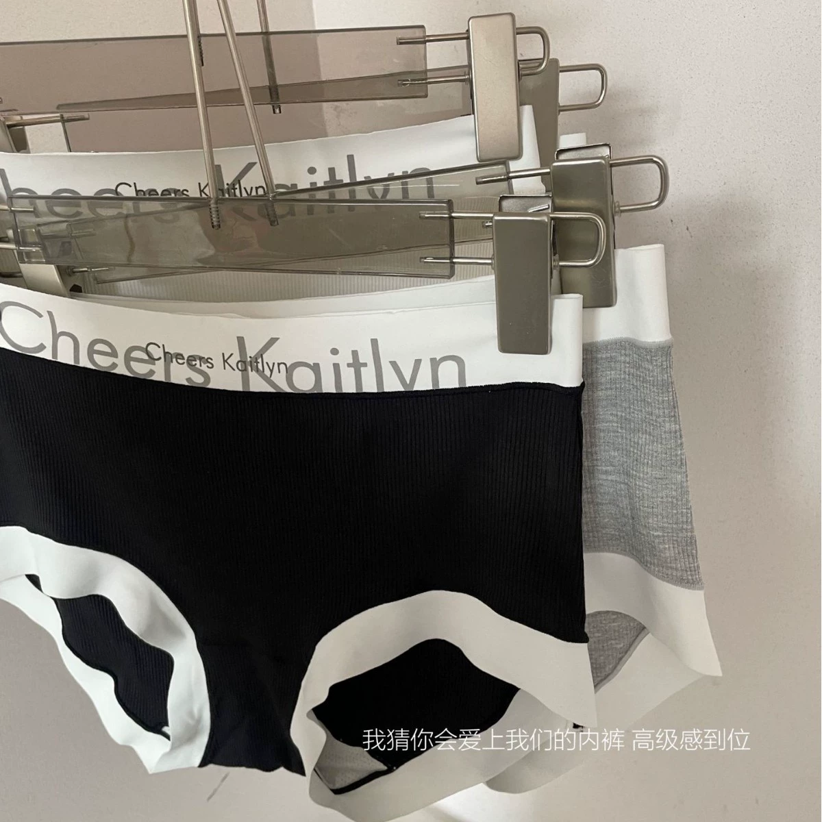 CheersKaitlvn Женское нижнее белье из хлопка, средней и высокой талии, треугольные, короткие бедра, без следов, удобные и дышащие, спортивные