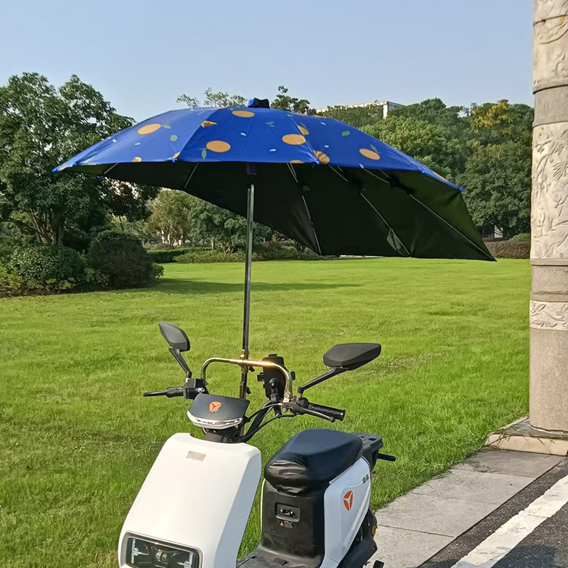 Electric Vehicle Battery Bike Umbrella, Sunshade Umbrella, Sun Protection Canopy, Umbrella Stand, Delivery Bike Umbrella, Scooter Sun Umbrella, Wholesale