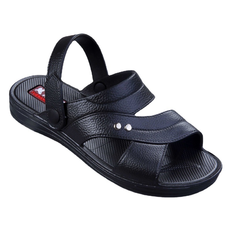 Summer Beach Men's Soft-Soled Simple Outdoor Casual Pvc Sandals Wholesale