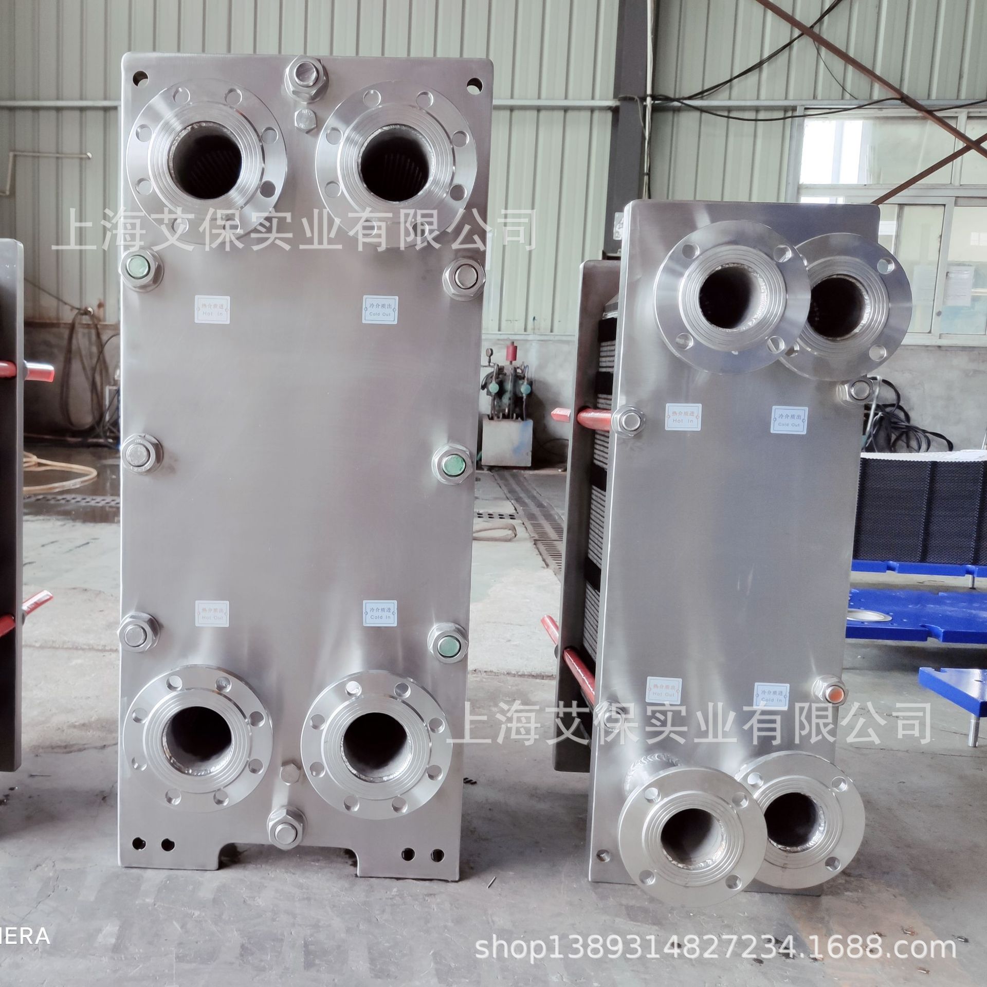 不锈钢板式换热器定制 食品/卫生降温可拆板式热交换器厂家