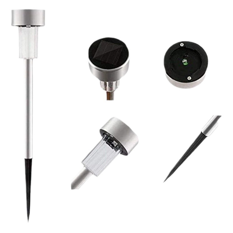 Lámpara de Tierra solar al aire libre transfronteriza lámpara de jardín de acero inoxidable lámpara de césped solar lámpara de jardín al aire libre