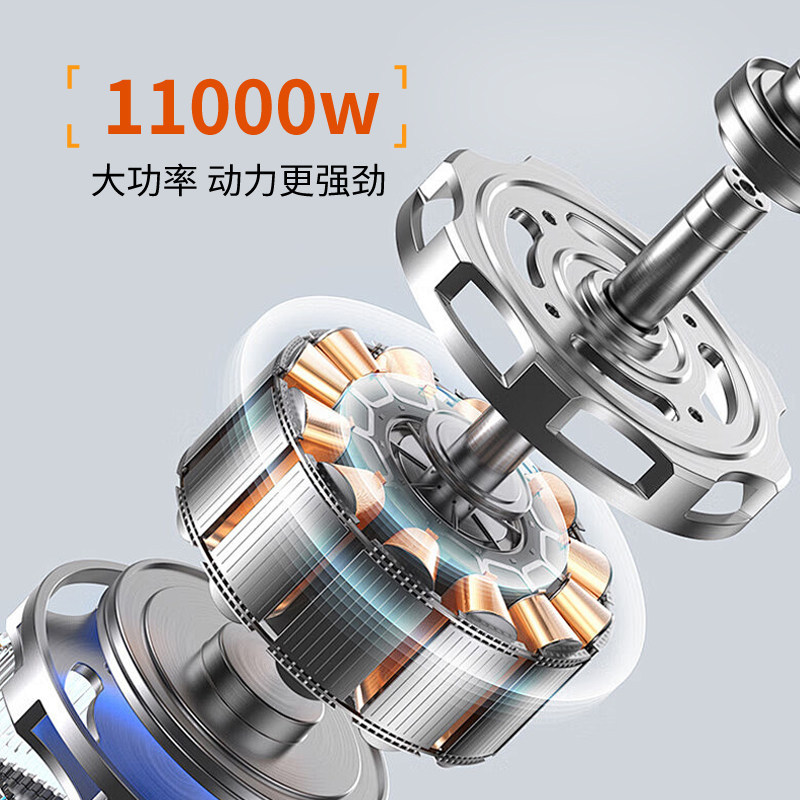 Chuanxun Silent Oil-Free Air Compressor Small Industrial Grade Air Compressor Portable Woodworking High-Pressure Air Pump