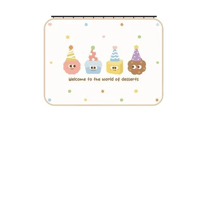 Car curtains Cartoon Cute Car Privacy Curtain