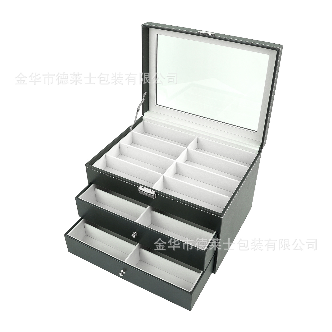 デレスメガネ収納ケース12格16格18格24格サングラス展示ケース多格サングラス整理引き出し