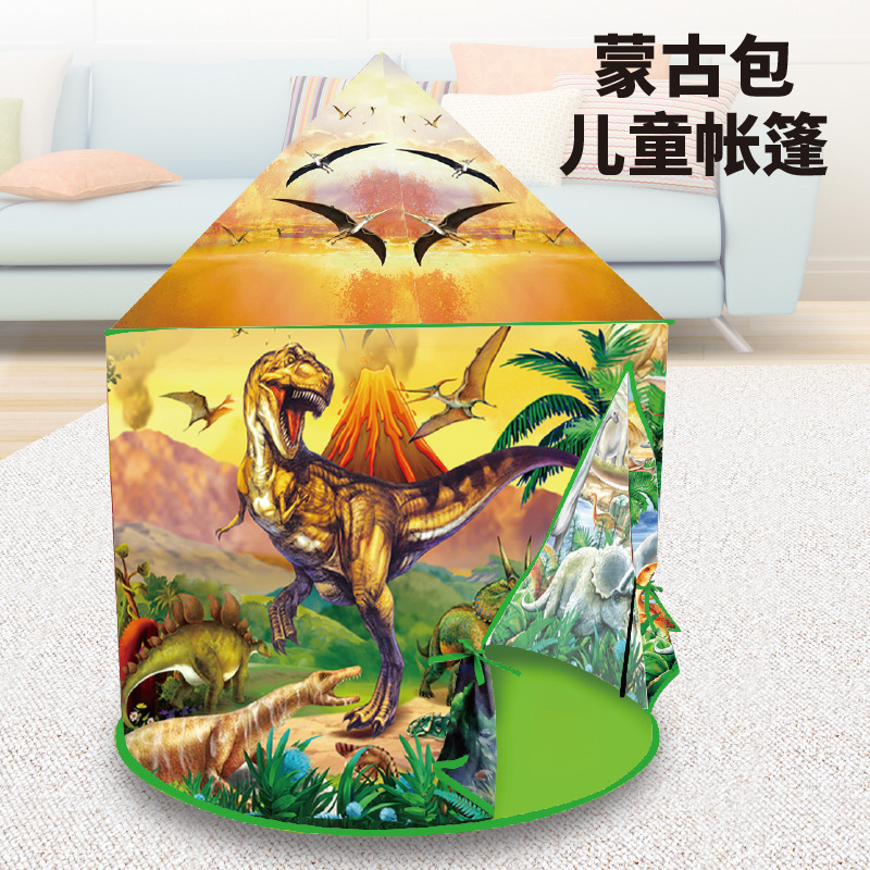 Transfronterizo Amazon nuevo mochila infantil castillo tienda plegable portátil casa de juegos al aire libre