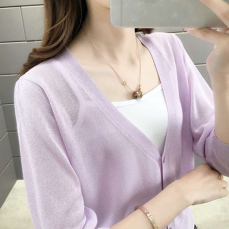 보라색--[4버튼 긴소매--