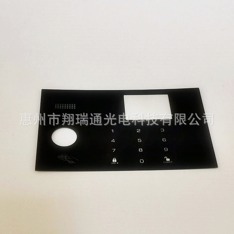 厂家直供亚克力装饰面板智能电子产品PC圆形镜片PVC圆形塑料镜片