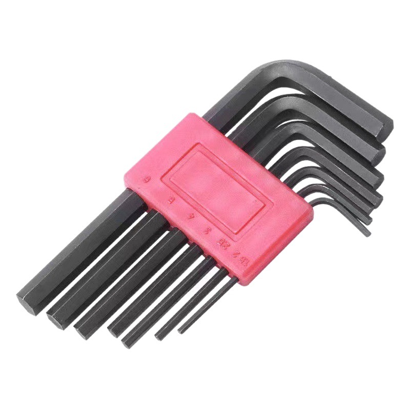 Hexagon socket wrench juego hexagon socket cabeza plana de siete piezas conjunto 1.5-6 hexagon socket fuente fabricante