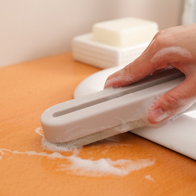 Limpieza y raspado de vidrio, espejo de baño creativo, limpieza de paredes, cepillo de raspado, raspado dos en uno, placa de agua, artefacto de ventana