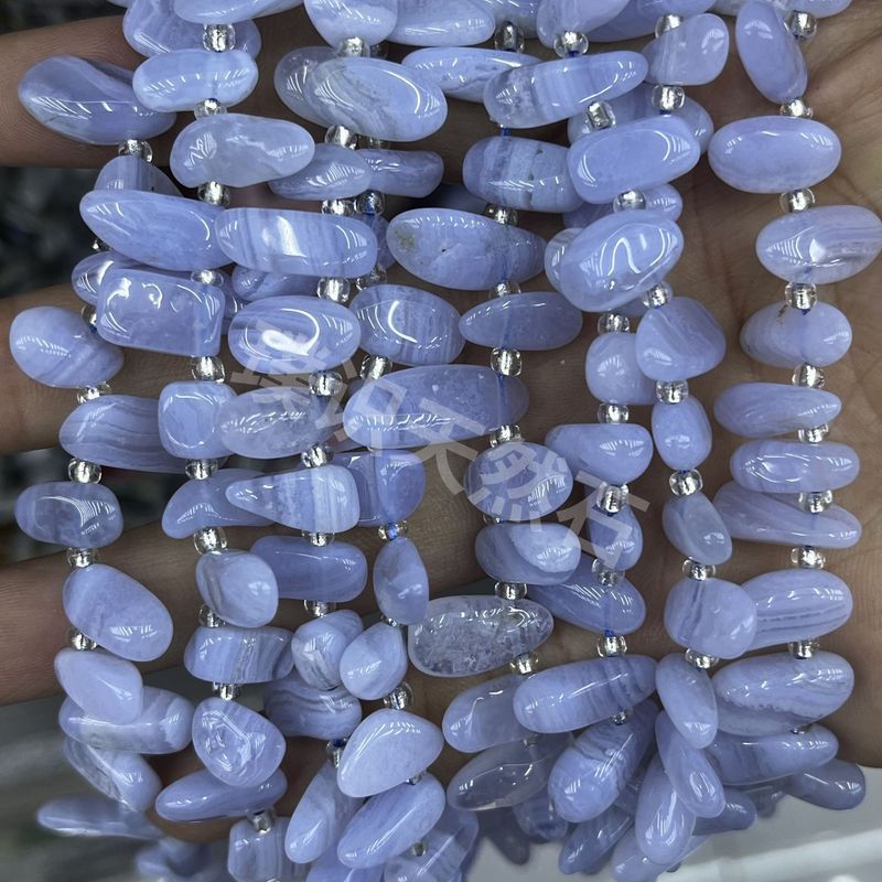 不规则长牙碎石天然石紫晶水晶玛瑙隔珠半成品DIY饰品手链配件|undefined