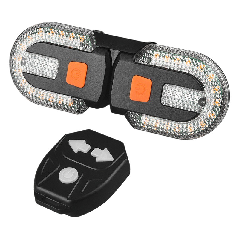 Bicicleta de control remoto luz trasera dividida luz USB recargable ciclismo luz desmontable luz de la bicicleta