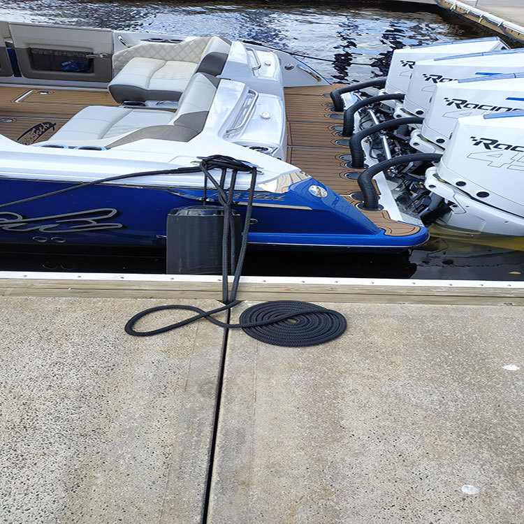 dock line 缆绳 码头绳 锚绳 浮球绳 通用绳 双编尼龙缆绳锚绳