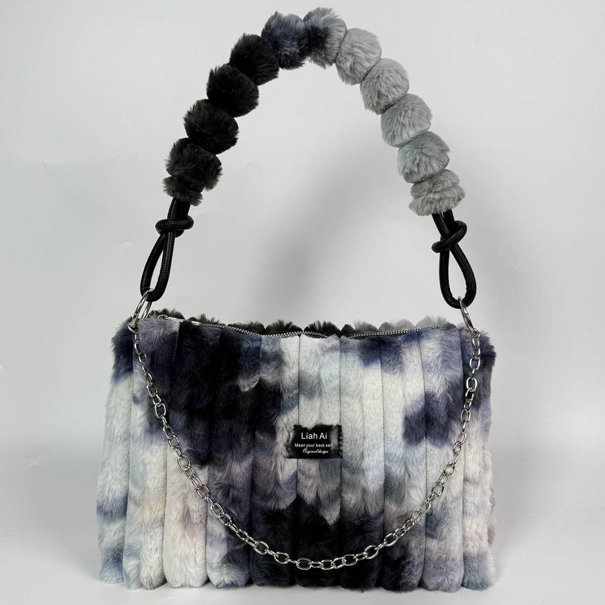 Tie Dye Kosmetiktasche Reise Organizer Boho Stil Canvas Beutel_voghion.com