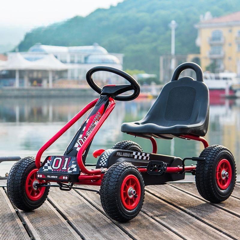 Children's Go-Kart, Four-Wheeler, Bicycle, Suitable for Boys and Girls Aged up to 10 Years, Children's Fitness Bicycle Pedal Car Source